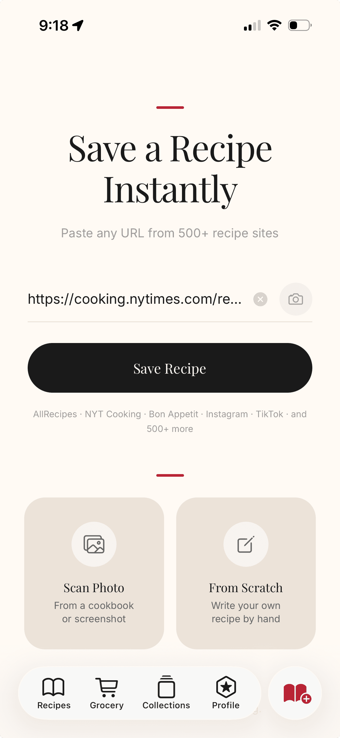 Import from Anywhere